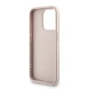 Guess PU Leather 4G Colored Ring Strap MagSafe tok iPhone 15 Pro Max készülékhez rózsaszín
