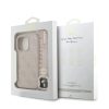Guess PU Leather 4G Colored Ring Strap MagSafe tok iPhone 15 Pro Max készülékhez rózsaszín
