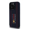 Red Bull szilikon Vertical Logo MagSafe tok iPhone 15 Pro Max készülékhez tengerészkék