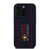 Red Bull szilikon Vertical Logo MagSafe tok iPhone 15 Pro Max készülékhez tengerészkék