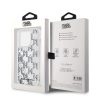 Karl Lagerfeld Liquid Glitter Monogram Gradient tok iPhone 14 Pro készülékhez fehér