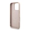 Guess PU Leather 4G Colored Ring Strap MagSafe tok iPhone 16 Pro Max készülékhez rózsaszín