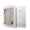 Guess PU Leather 4G Colored Ring Strap MagSafe tok iPhone 16e készülékhez rózsaszín