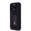 Red Bull Silicone Vertical Logo MagSafe tok iPhone 16 Pro Max készülékhez tengerészkék