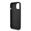 Guess PU 4G Metal Logo Strap tok iPhone 15 készülékhez fekete