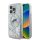 Karl Lagerfeld Liquid Glitter Karl and Choupette Heads MagSafe tok iPhone 16 Pro Max készülékhez átlátszó