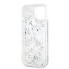 Karl Lagerfeld Liquid Glitter Monogram Gradient tok iPhone 15 készülékhez fehér