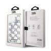 Karl Lagerfeld Liquid Glitter Monogram Gradient tok iPhone 15 készülékhez fehér