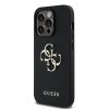 Guess PU Grained 4G Metal Logo tok iPhone 13 Pro készülékhez fekete
