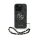 Guess PU 4G Metal Logo Strap tok iPhone 15 Pro Max készülékhez fekete