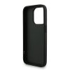 Guess PU 4G Metal Logo Strap tok iPhone 15 Pro Max készülékhez fekete