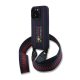 Red Bull Silicone Vertical Logo MagSafe tok + Crossbody Strap iPhone 16 Pro Max készülékhez tengerészkék