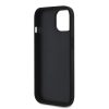 Guess PU Grained 4G Metal Logo tok iPhone 15 készülékhez fekete