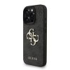 Guess PU 4G Metal Logo Strap tok iPhone 16 Pro Max készülékhez fekete