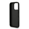 Guess PU 4G Metal Logo Strap tok iPhone 16 Pro Max készülékhez fekete