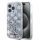 Karl Lagerfeld Liquid Glitter Monogram Gradient tok iPhone 15 Pro Max készülékhez fehér