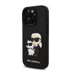 Karl Lagerfeld PU Saffiano Karl and Choupette tok iPhone 16 Pro Max készülékhez fekete
