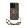 Guess PU 4G Metal Logo Strap tok az iPhone 15 Pro Max készülékhez barna