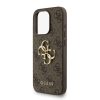 Guess PU 4G Metal Logo Strap tok az iPhone 15 Pro Max készülékhez barna