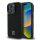 DKNY PU Leather Stack Logo Magsafe tok iPhone 16 Pro Max készülékhez fekete
