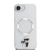 Karl Lagerfeld IML Karl and Choupette MagSafe tok iPhone 16e készülékhez átlátszó