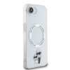 Karl Lagerfeld IML Karl and Choupette MagSafe tok iPhone 16e készülékhez átlátszó
