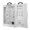 Karl Lagerfeld IML Monogram Crossbody K&CH Heads MagSafe tok iPhone 16 Pro Max készülékhez átlátszó