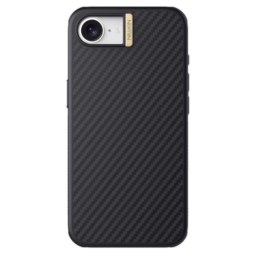 Nillkin Synthetic Fiber PRO Magnetic kemény tok Apple iPhone 16e készülékhez arany