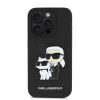 Karl Lagerfeld PU Saffiano Karl and Choupette tok iPhone 15 Pro Max készülékhez fekete