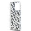 Karl Lagerfeld IML Electroplated Repeated Logo tok iPhone 15 Pro Max készülékhez arany