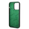 AMG Liquid Silicone Green Logo tok iPhone 14 Pro készülékhez szürke
