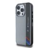 BMW IML Motorsport Vertical Stripe tok iPhone 16 Pro Max készülékhez szürke