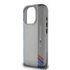 BMW IML Motorsport Vertical Stripe tok iPhone 16 Pro Max készülékhez szürke