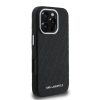 Karl Lagerfeld Grained PU Repeated Logo MagSafe tok iPhone 16 Pro Max készülékhez fekete