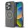 Guess IML Glitter Ring MagSafe tok iPhone 16 Pro Max készülékhez fekete