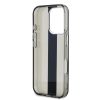 Karl Lagerfeld IML Stripe Logo tok iPhone 16 Pro Max készülékhez fekete