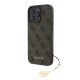 Guess 4G Charm tok iPhone 16 Pro Max készülékhez Tone on Tone barna