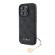 Guess 4G Charm tok iPhone 16 Pro Max készülékhez tone on tone szürke