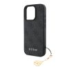 Guess 4G Charm tok iPhone 16 Pro Max készülékhez tone on tone szürke