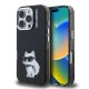 Karl Lagerfeld IML Aquarelle Choupette tok iPhone 16 Pro Max készülékhez fekete