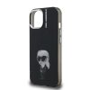 Karl Lagerfeld IML Aquarelle Karl tok iPhone 15 készülékhez fekete