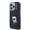 Karl Lagerfeld IML Aquarelle Karl tok iPhone 15 Pro Max készülékhez fekete