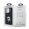 Karl Lagerfeld IML Aquarelle Karl tok iPhone 15 Pro Max készülékhez fekete