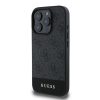 Guess PU 4G Stripe tok iPhone 16 Pro Max készülékhez szürke