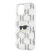 Karl Lagerfeld IML Electroplated Karl Head tok iPhone 15 készülékhez átlátszó