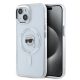 Karl Lagerfeld IML Karl Head Metal Frame MagSafe tok iPhone 15 készülékhez átlátszó