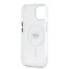 Karl Lagerfeld IML Karl Head Metal Frame MagSafe tok iPhone 15 készülékhez átlátszó