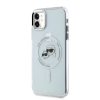 Karl Lagerfeld IML K&CH Heads Metal Frame MagSafe tok iPhone 11 készülékhez átlátszó