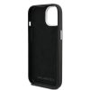 Karl Lagerfeld Grained PU K&CH Heads tok iPhone 15 készülékhez fekete
