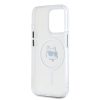 Karl Lagerfeld IML Choupette Head Metal Frame MagSafe tok iPhone 15 Pro Max készülékhez átlátszó